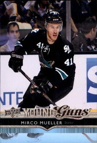 #484 Mirco Mueller - San Jose Sharks - 2014-15 Upper Deck Hockey