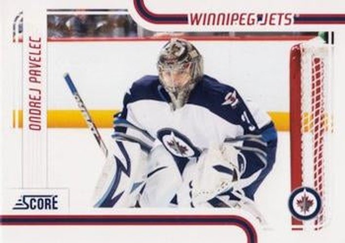 #484 Ondrej Pavelec - Winnipeg Jets - 2011-12 Score Hockey