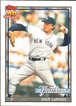 #484 Dave LaPoint - New York Yankees - 1991 O-Pee-Chee Baseball