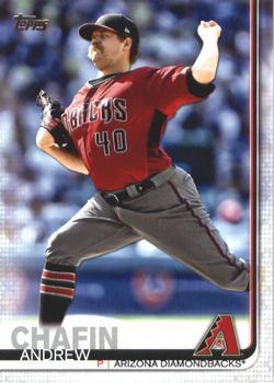 #484 Andrew Chafin - Arizona Diamondbacks - 2019 Topps Baseball