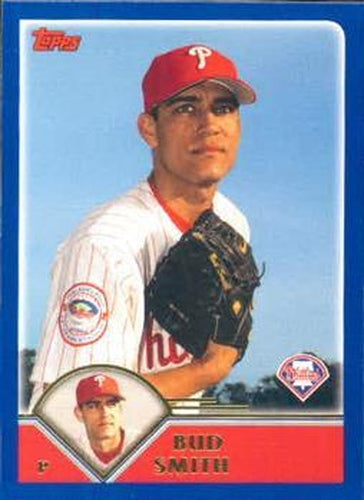 #484 Bud Smith - Philadelphia Phillies - 2003 Topps Baseball