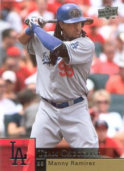#484 Manny Ramirez - Los Angeles Dodgers - 2009 Upper Deck Baseball