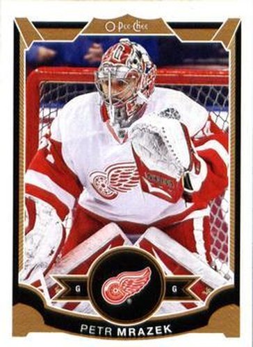 #484 Petr Mrazek - Detroit Red Wings - 2015-16 O-Pee-Chee Hockey