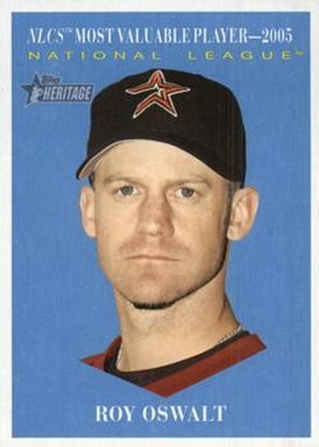 #484 Roy Oswalt - Houston Astros - 2010 Topps Heritage Baseball