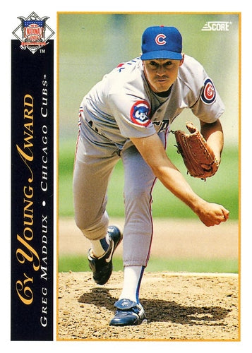 #484 Greg Maddux - Chicago Cubs - 1993 Score Baseball
