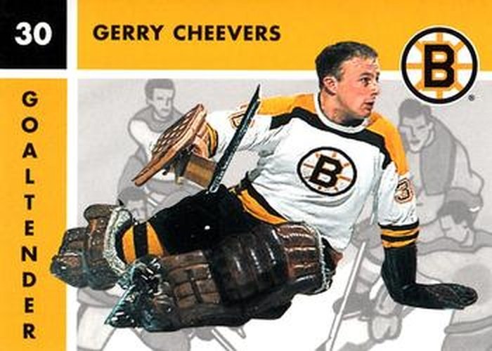 #16 Gerry Cheevers - Boston Bruins - 1995-96 Parkhurst 1966-67 Hockey