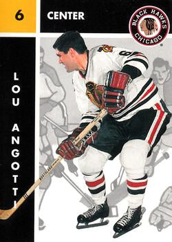 #28 Lou Angotti - Chicago Blackhawks - 1995-96 Parkhurst 1966-67 Hockey