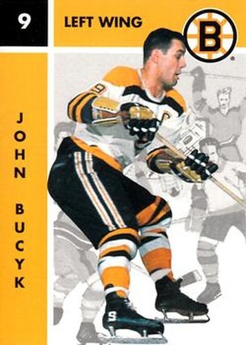 #5 Johnny Bucyk - Boston Bruins - 1995-96 Parkhurst 1966-67 Hockey
