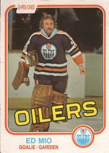 #119 Eddie Mio - Edmonton Oilers - 1981-82 O-Pee-Chee Hockey