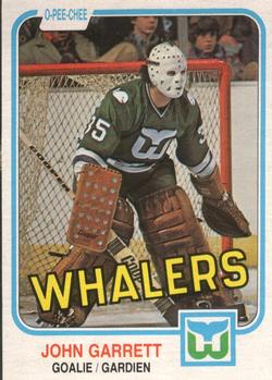 #137 John Garrett - Hartford Whalers - 1981-82 O-Pee-Chee Hockey