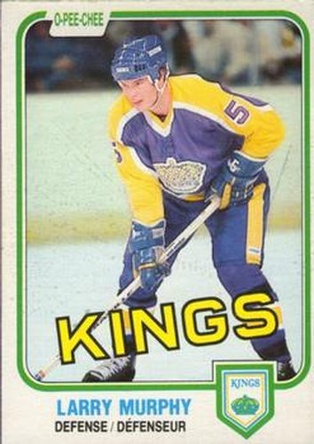 #148 Larry Murphy - Los Angeles Kings - 1981-82 O-Pee-Chee Hockey