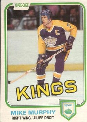 #149 Mike Murphy - Los Angeles Kings - 1981-82 O-Pee-Chee Hockey