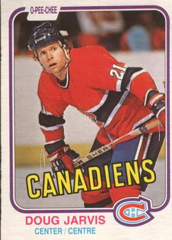 #184 Doug Jarvis - Montreal Canadiens - 1981-82 O-Pee-Chee Hockey