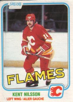 #34 Kent Nilsson - Calgary Flames - 1981-82 O-Pee-Chee Hockey