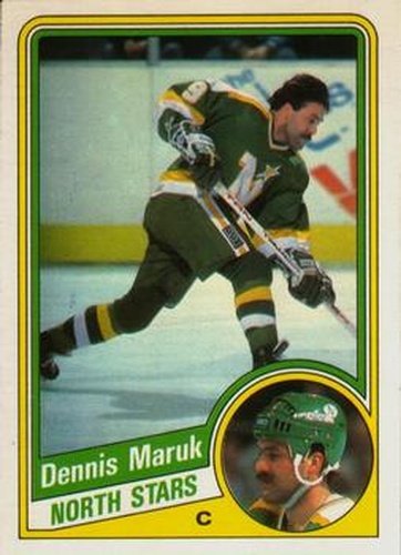 #101 Dennis Maruk - Minnesota North Stars - 1984-85 O-Pee-Chee Hockey