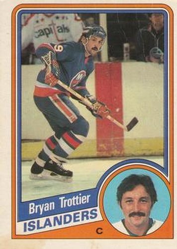 #139 Bryan Trottier - New York Islanders - 1984-85 O-Pee-Chee Hockey
