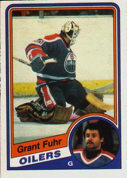 #241 Grant Fuhr - Edmonton Oilers - 1984-85 O-Pee-Chee Hockey