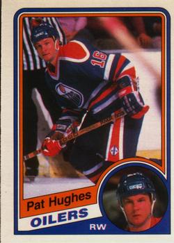 #245 Pat Hughes - Edmonton Oilers - 1984-85 O-Pee-Chee Hockey