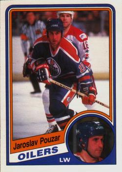 #256 Jaroslav Pouzar - Edmonton Oilers - 1984-85 O-Pee-Chee Hockey