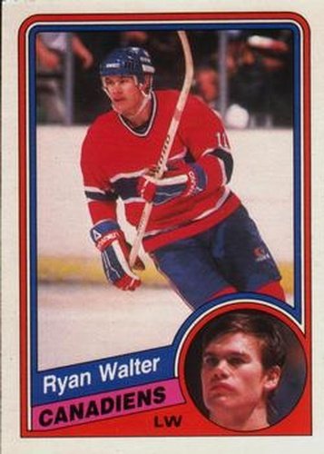 #275 Ryan Walter - Montreal Canadiens - 1984-85 O-Pee-Chee Hockey