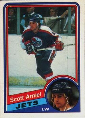#333 Scott Arniel - Winnipeg Jets - 1984-85 O-Pee-Chee Hockey