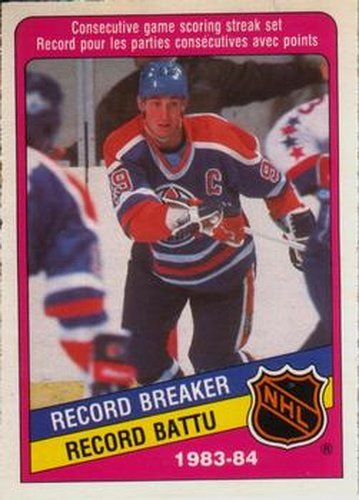 #388 Wayne Gretzky - Edmonton Oilers - 1984-85 O-Pee-Chee Hockey