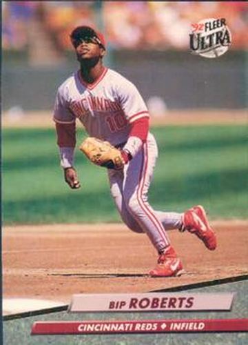 #485 Bip Roberts - Cincinnati Reds - 1992 Ultra Baseball