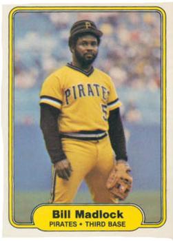 #485 Bill Madlock - Pittsburgh Pirates - 1982 Fleer Baseball