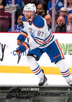 #485 David Musil - Edmonton Oilers - 2015-16 Upper Deck Hockey