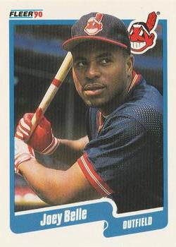 #485 Joey Belle - Cleveland Indians - 1990 Fleer USA Baseball