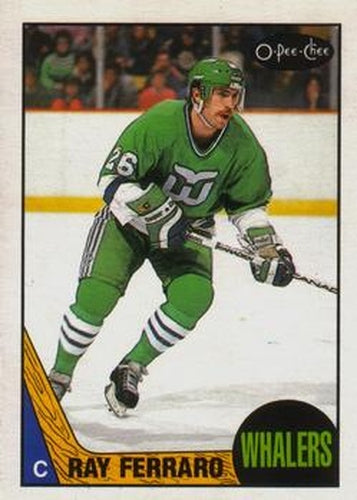 #109 Ray Ferraro - Hartford Whalers - 1987-88 O-Pee-Chee Hockey