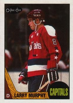 #133 Larry Murphy - Washington Capitals - 1987-88 O-Pee-Chee Hockey