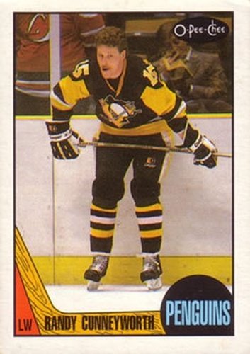 #150 Randy Cunneyworth - Pittsburgh Penguins - 1987-88 O-Pee-Chee Hockey