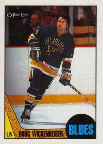 #193 Doug Wickenheiser - St. Louis Blues - 1987-88 O-Pee-Chee Hockey