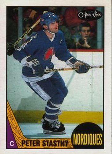 #21 Peter Stastny - Quebec Nordiques - 1987-88 O-Pee-Chee Hockey