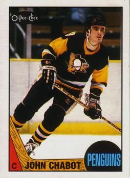 #32 John Chabot - Pittsburgh Penguins - 1987-88 O-Pee-Chee Hockey