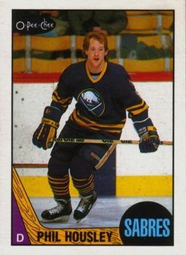 #33 Phil Housley - Buffalo Sabres - 1987-88 O-Pee-Chee Hockey