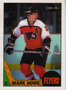 #54 Mark Howe - Philadelphia Flyers - 1987-88 O-Pee-Chee Hockey
