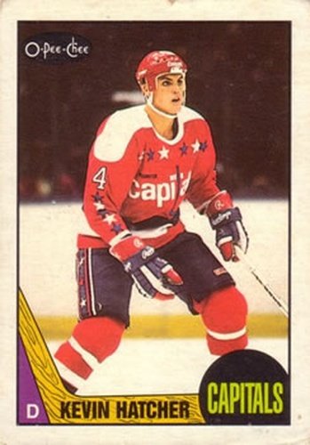 #68 Kevin Hatcher - Washington Capitals - 1987-88 O-Pee-Chee Hockey