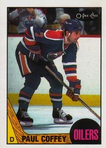 #99 Paul Coffey - Edmonton Oilers - 1987-88 O-Pee-Chee Hockey