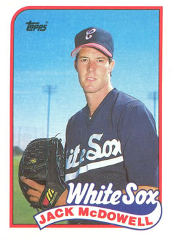 #486 Jack McDowell - Chicago White Sox - 1989 Topps Baseball