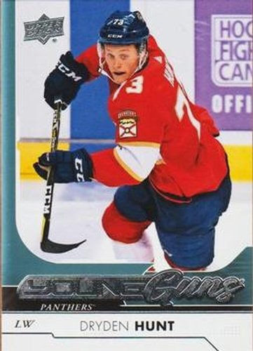#486 Dryden Hunt - Florida Panthers - 2017-18 Upper Deck Hockey