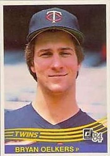 #486 Bryan Oelkers - Minnesota Twins - 1984 Donruss Baseball
