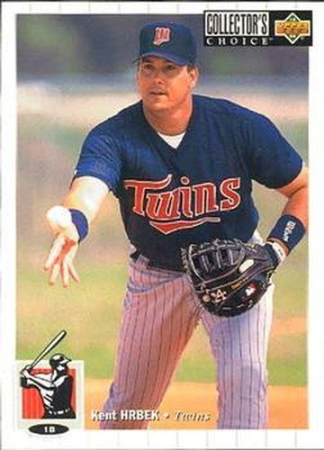 #486 Kent Hrbek - Minnesota Twins - 1994 Collector's Choice Baseball