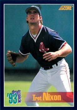 #486 Trot Nixon - Boston Red Sox -1994 Score Baseball