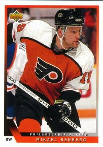 #486 Mikael Renberg - Philadelphia Flyers - 1993-94 Upper Deck Hockey