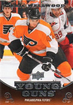 #487 Eric Wellwood - Philadelphia Flyers - 2010-11 Upper Deck Hockey
