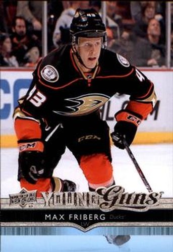 #487 Max Friberg - Anaheim Ducks - 2014-15 Upper Deck Hockey
