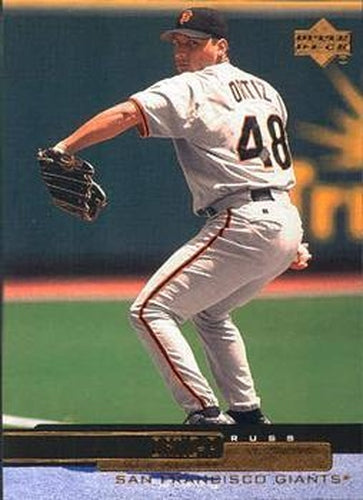 #487 Russ Ortiz - San Francisco Giants - 2000 Upper Deck Baseball