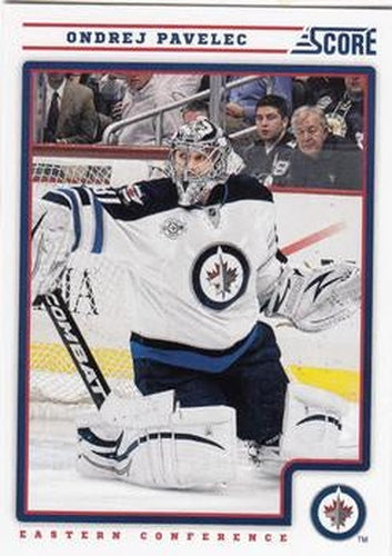 #488 Ondrej Pavelec - Winnipeg Jets - 2012-13 Score Hockey